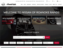 Tablet Screenshot of nissanofrr.com